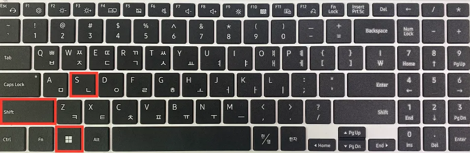 컴퓨터 화면 캡쳐 단축키