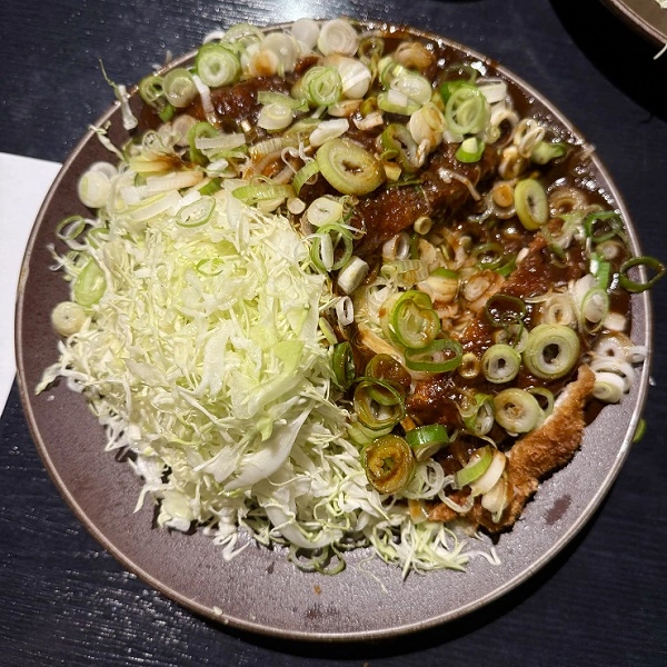 라무치이 된장 돈까스 항공샷