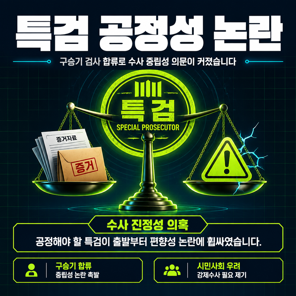 특검 공정성 논란