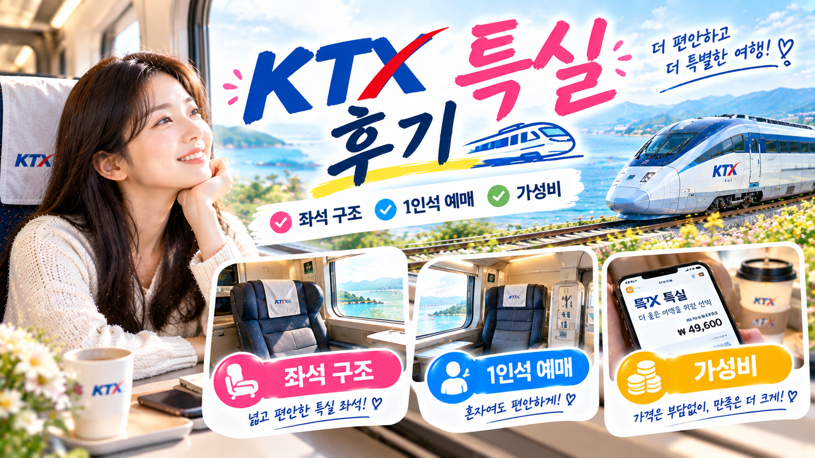KTX 특실 후기