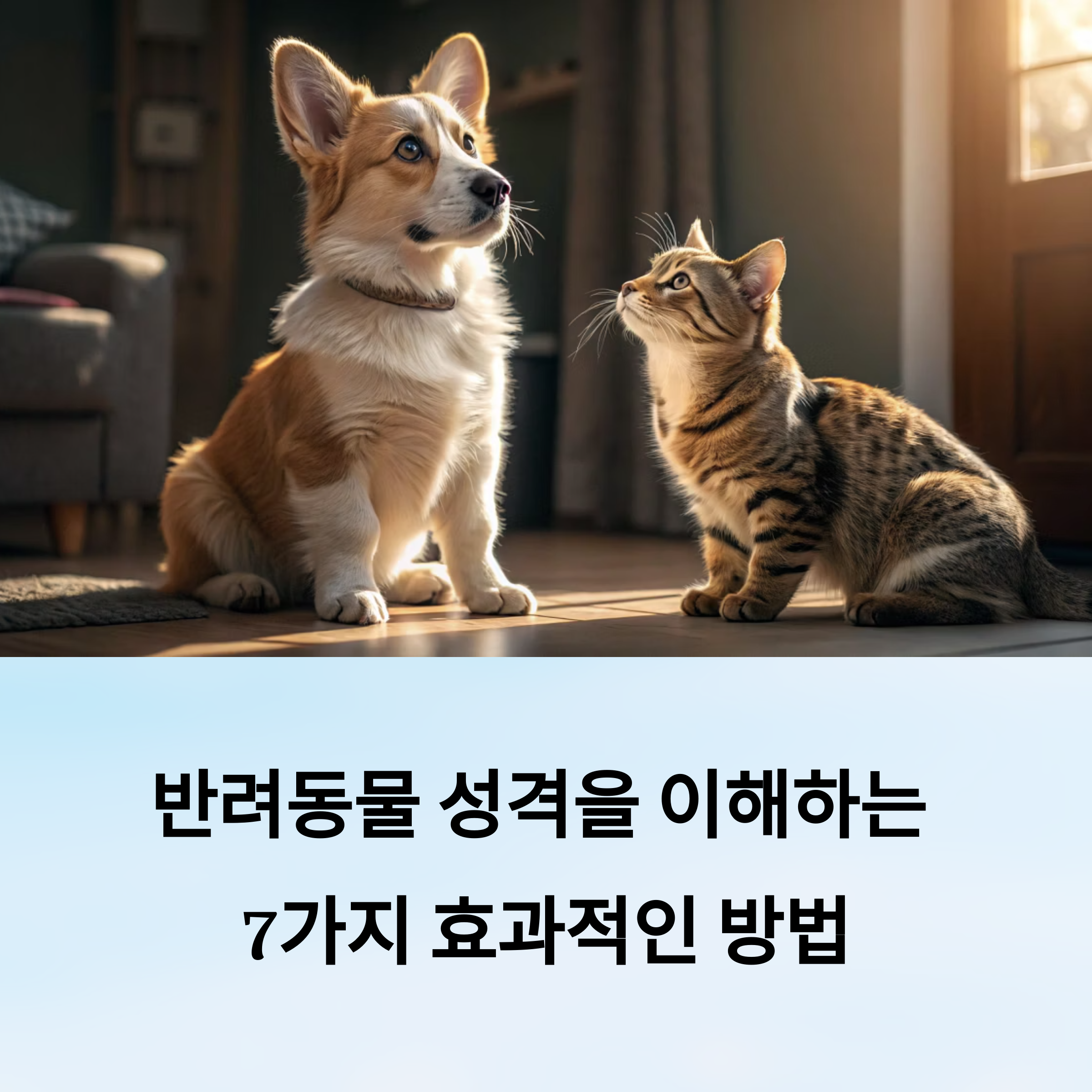 반려동물 성격을 이해