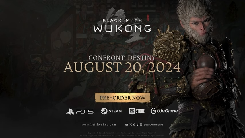 검은 신화: 오공 - 중국 신화와 서유기를 바탕으로 한 최고의 액션 RPG 게임 / 기본정보 영상, PS5 액션 RPG, 중국 신화, 서유기 손오공