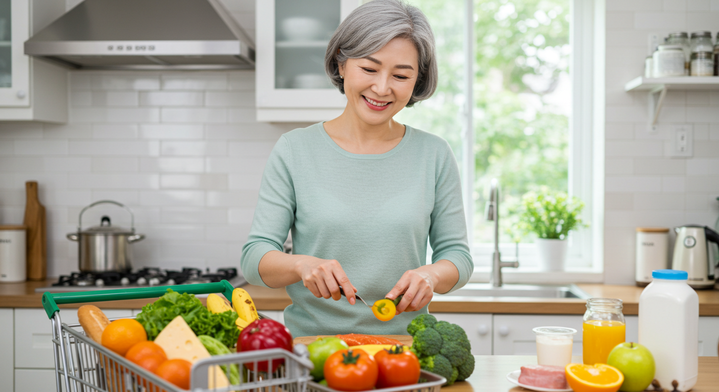 50대 여성의 골다공증 맞춤 식단 추천 리스트