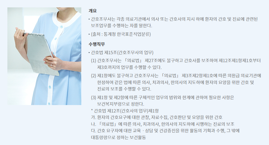 간호조무사 시험