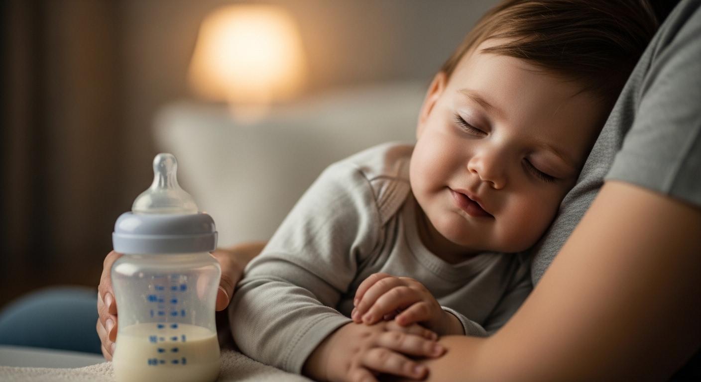 분유 먹고 잠든 아기를 위한 세레나데