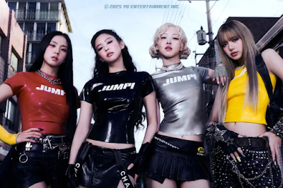 블랙핑크 JUMP 공식 프로모션 이미지