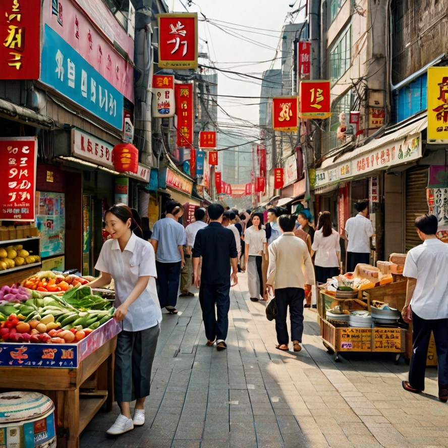 안산 12경 다문화거리 이미지