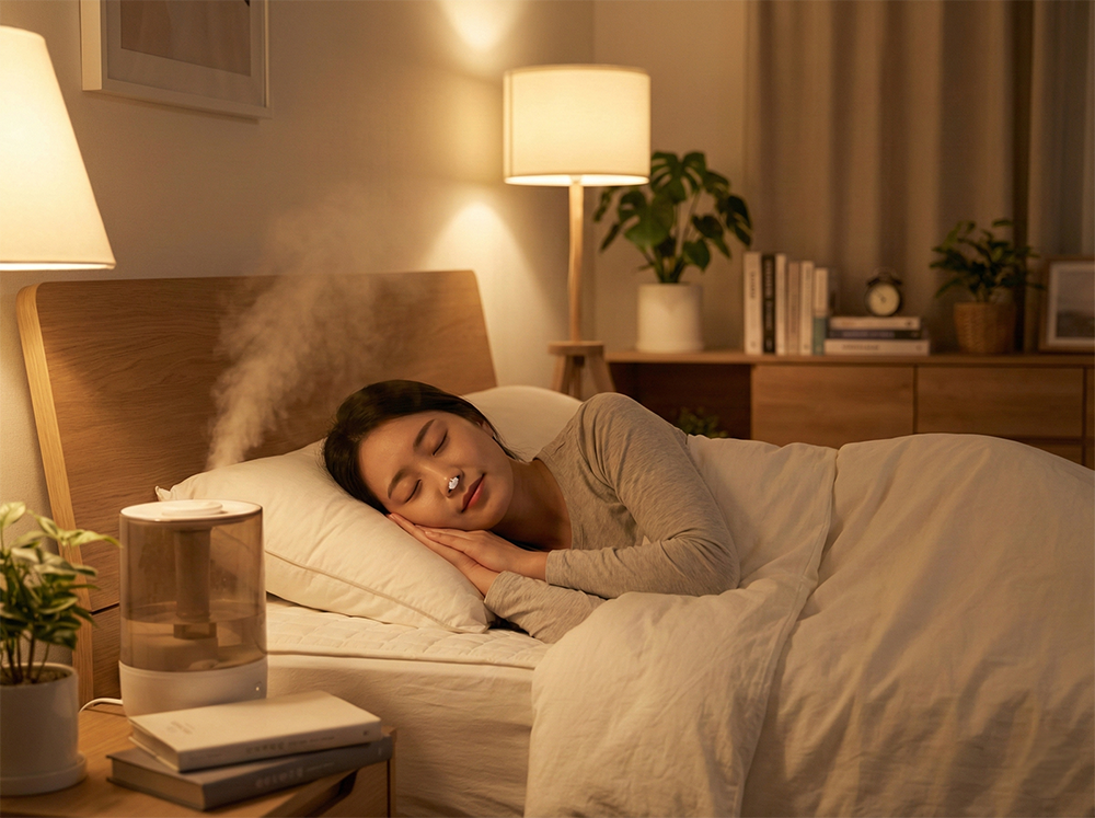 밤 코막힘 해결, 수면의 질 개선, 쾌적한 침실 환경, 비염 관리 성공