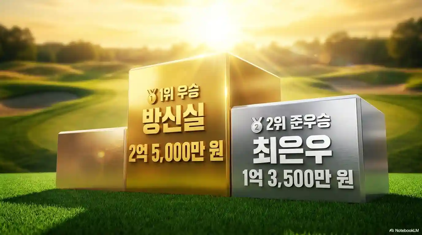 두산 매치플레이 순위별 상금 1위와 2위