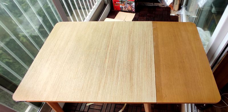 접혀진는 테이블부분을 안한 미루