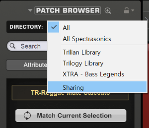 Trilian의 미니 브라우저