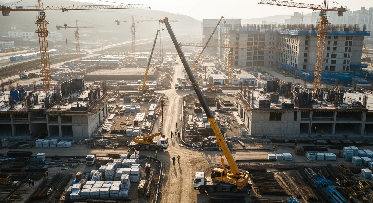 신도시 건설 현장 실사