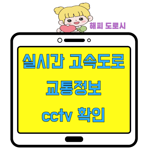 실시간 고속도로 교통정보 cctv 확인