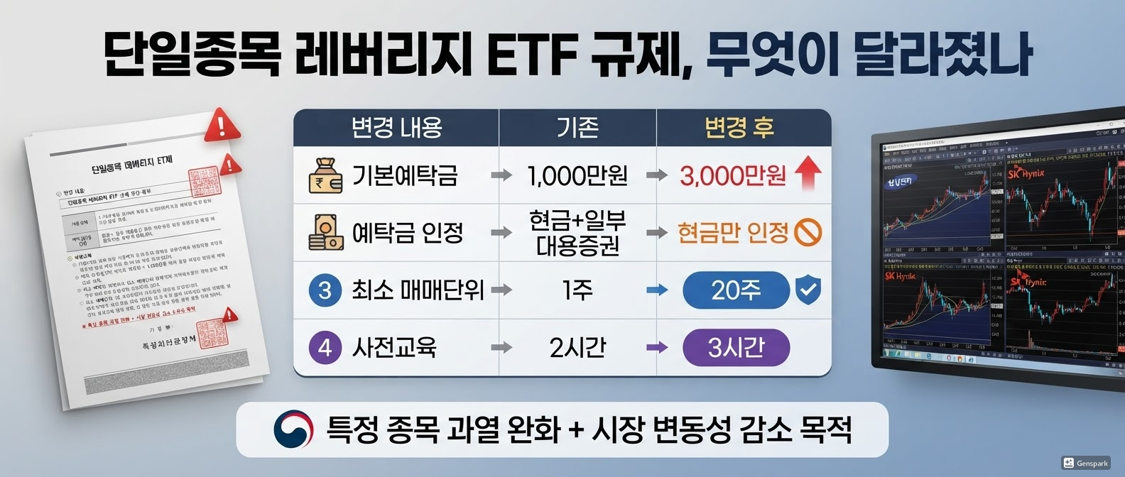 단일종목 레버리지 ETF 규제, 무엇이 달라졌나