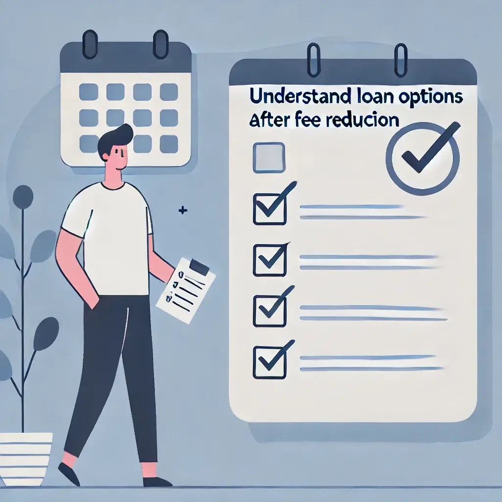 체크리스트를 확인하는 남자의 모습.