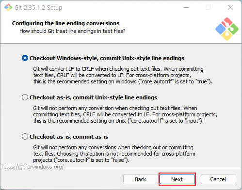 git 다운로드 및 설치하기