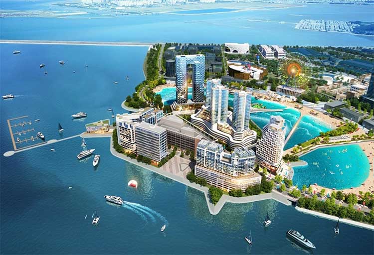 거북섬 해양레저복합단지 조감도