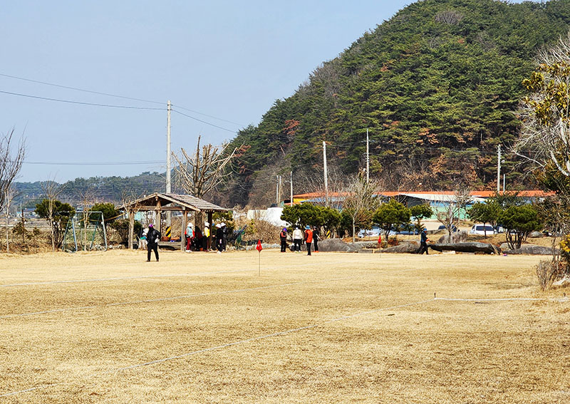 임곡 늘푸른농원 파크골프장. 광주광역시 광산구 고봉로 956-32 (광주 늘푸른농원​)