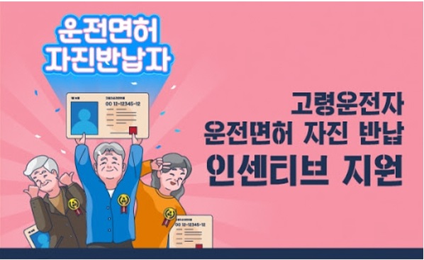 고령자 운전면허 자진반납 지원금