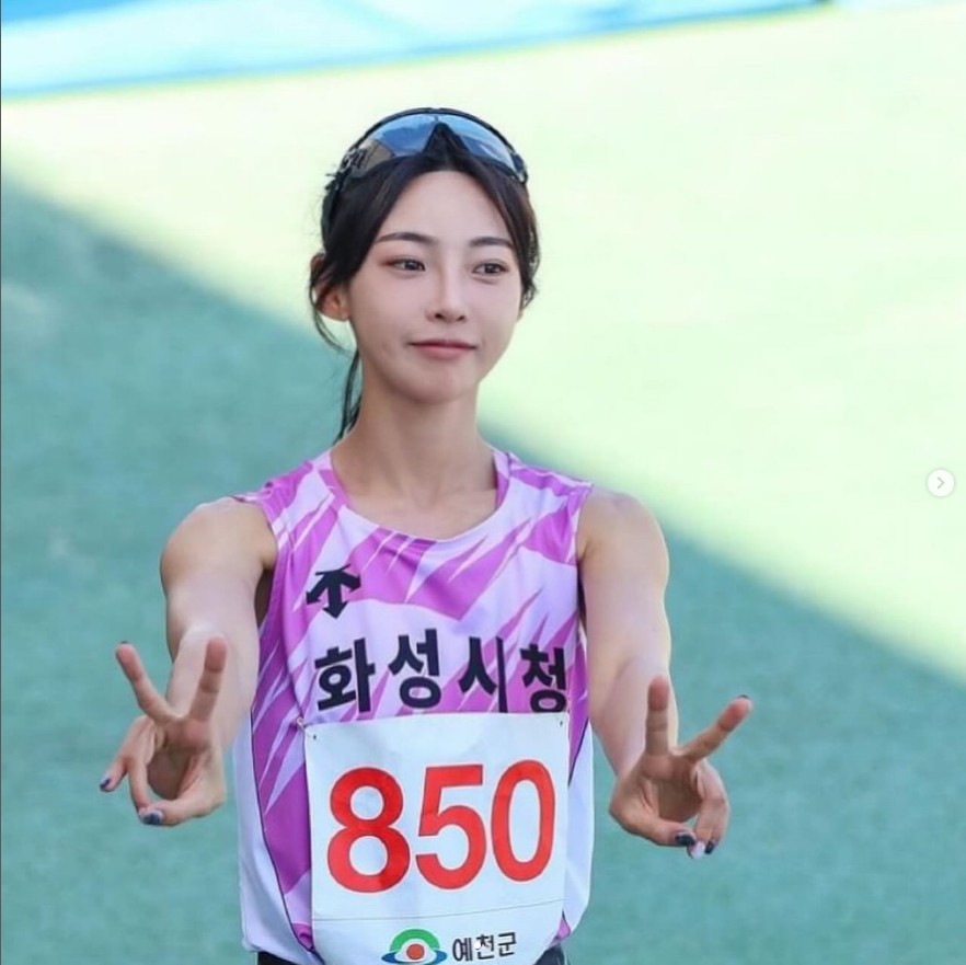 육상선수 김민지