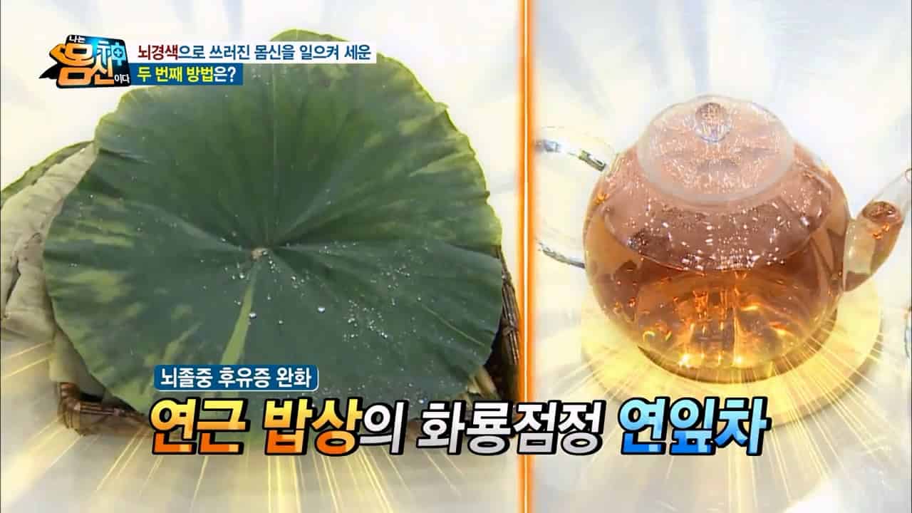 연잎차 만드는법
