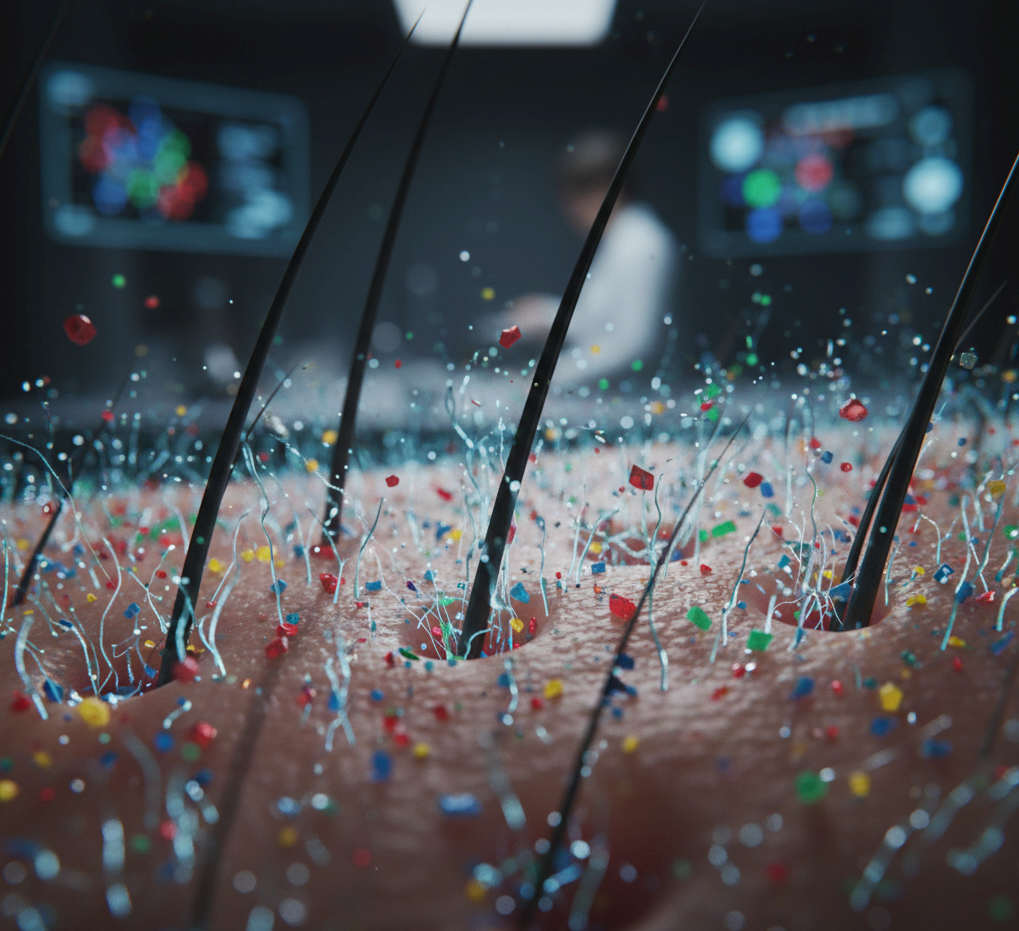 미세 플라스틱과 두피 장벽의 전쟁: 눈에 보이지 않는 침입자를 막아라