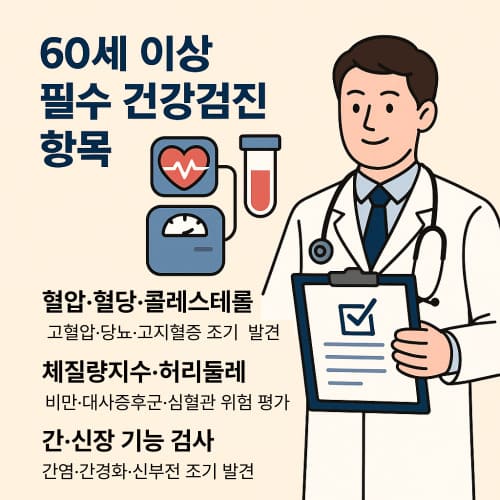 65세 이상 국가 건강검진 혜택