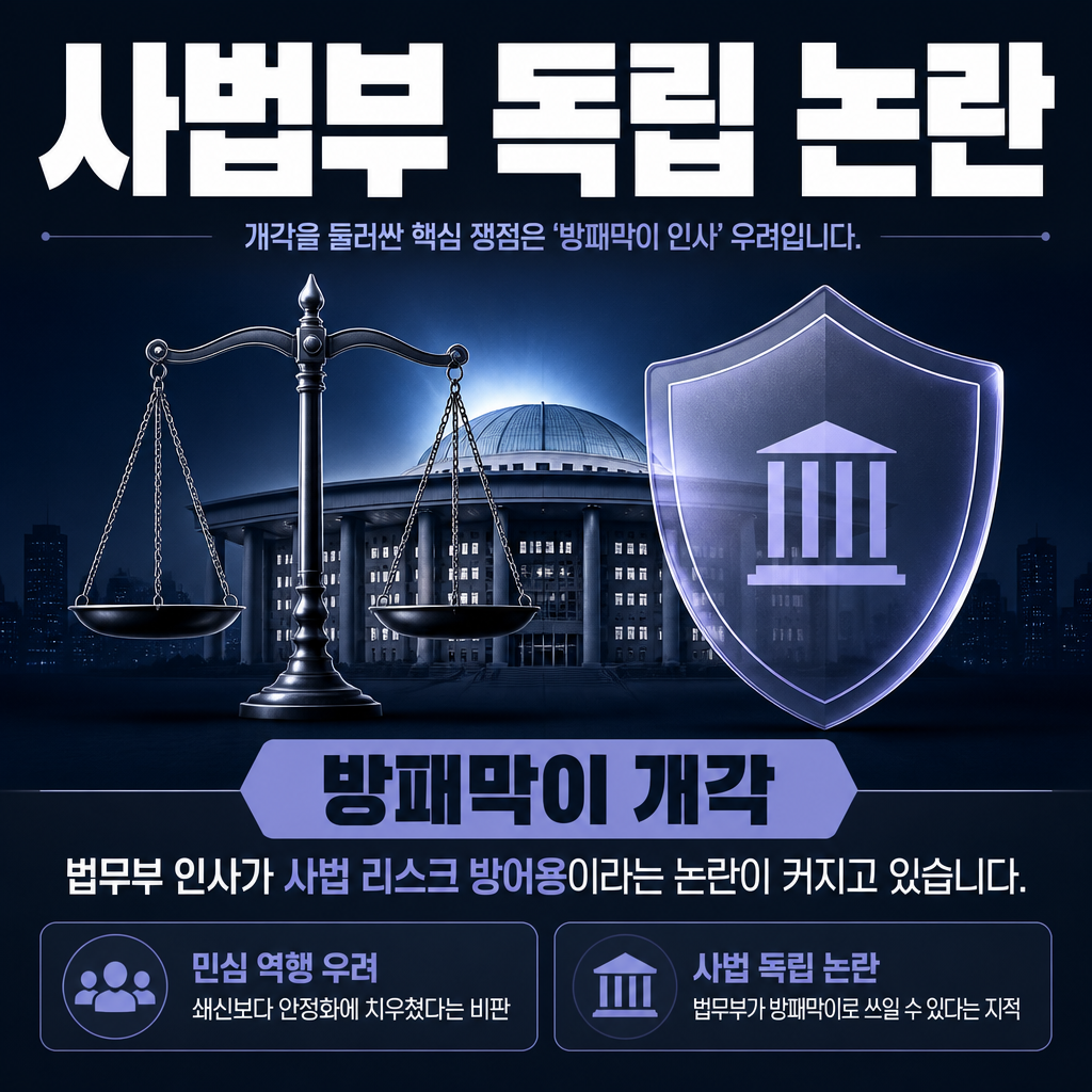 사법부 독립 논란