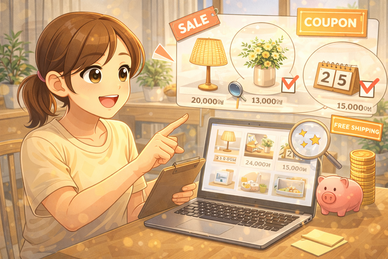 온라인에서 싸게 인테리어 소품 사는 꿀팁