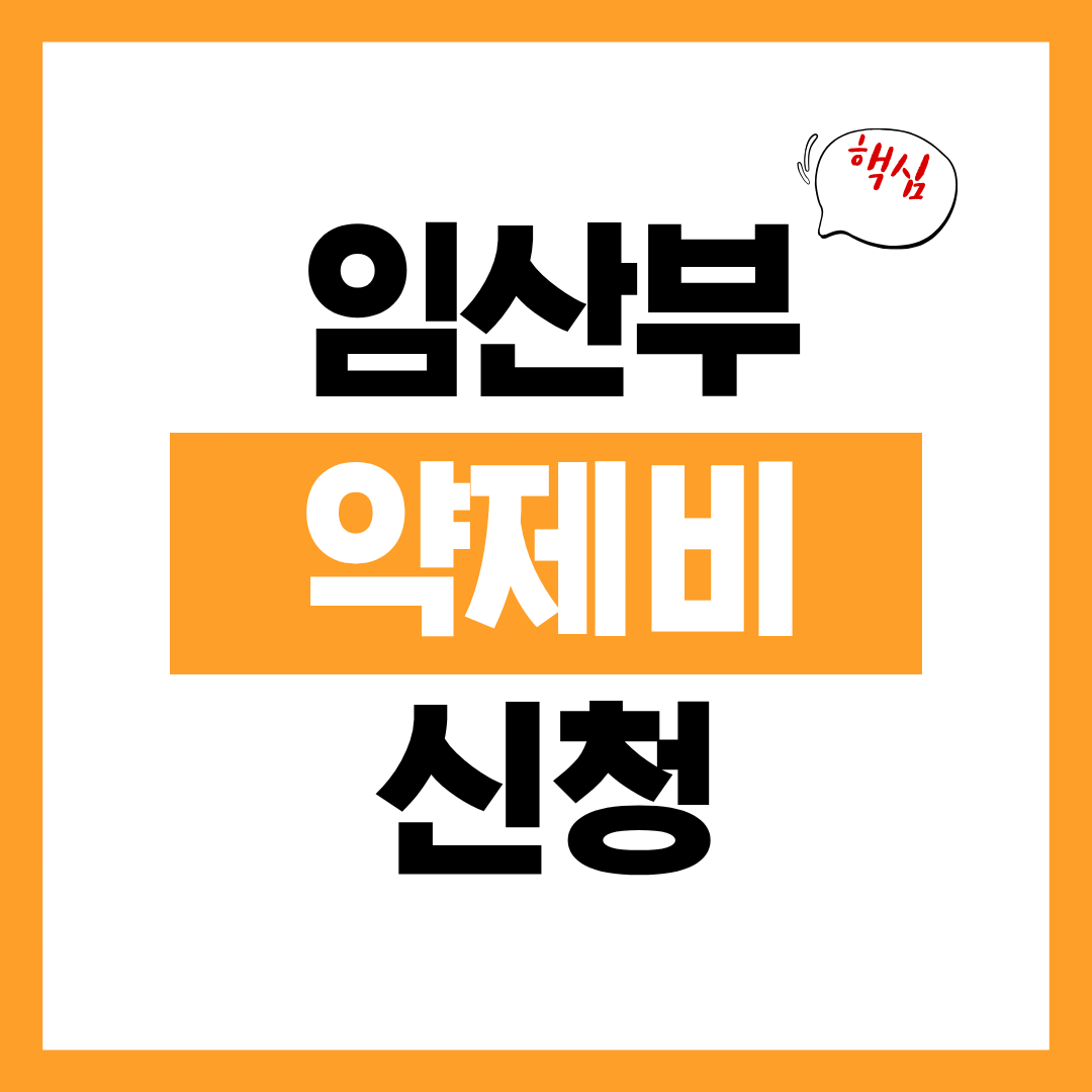 2026년 임산부 약제비 지원금 바로 신청하기