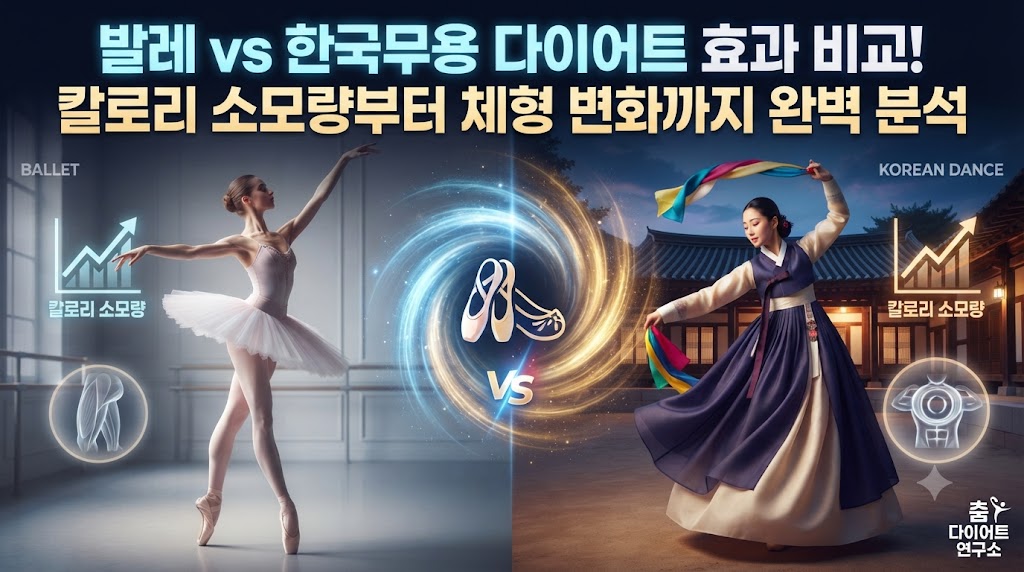 발레 vs 한국무용 다이어트 효과 비교! 칼로리 소모량부터 체형 변화까지 완벽 분석