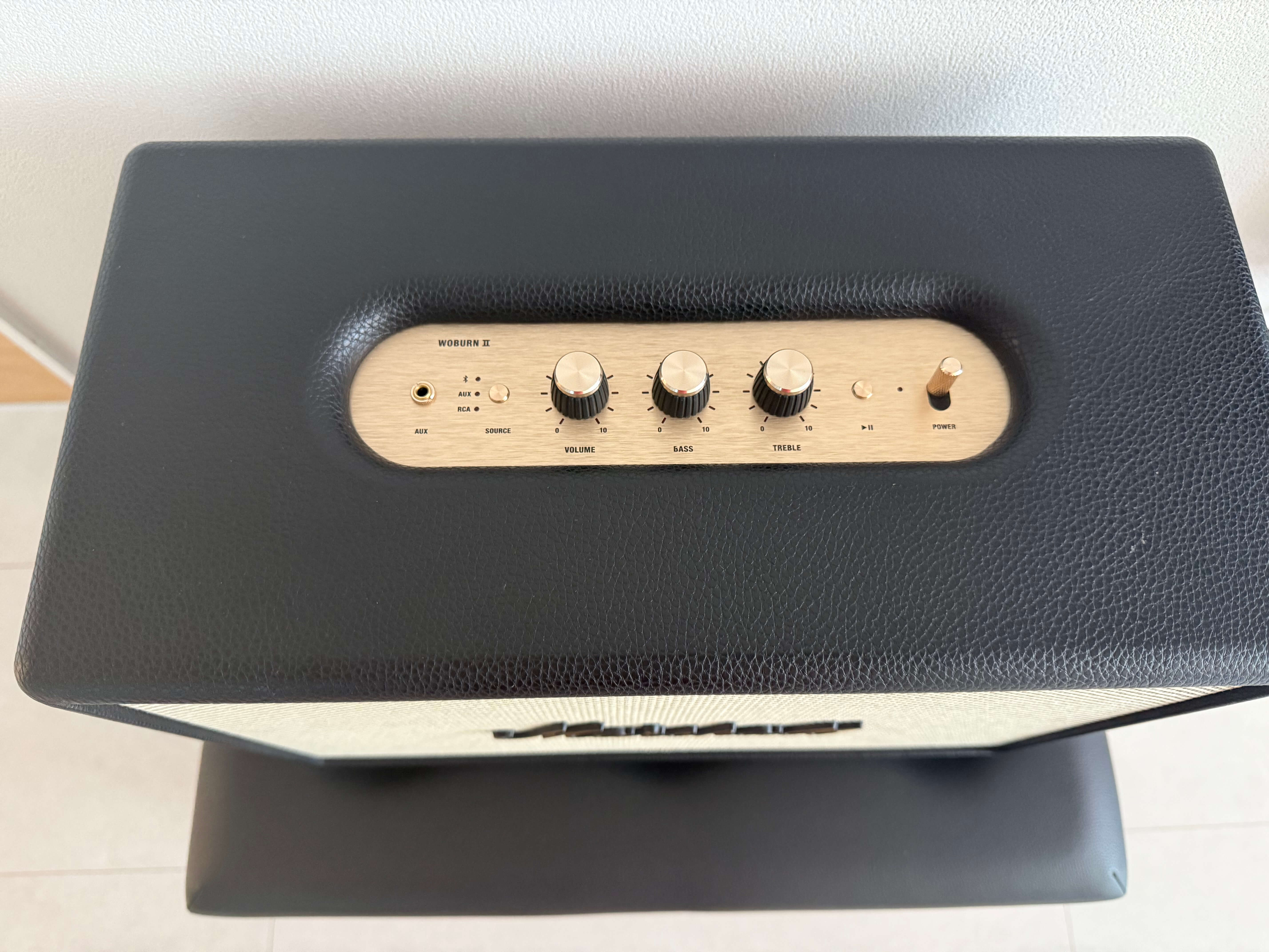 마샬 블루투스 스피커