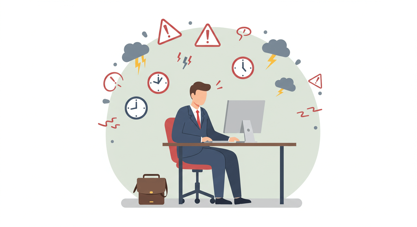 직장인 공황장애 증가 (초기증상, 불안, 자가진단)