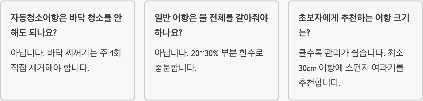 자동청소어항 vs 일반어항, 뭐가 더 좋을까? (솔직 비교)