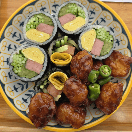 오토김밥 닭강정