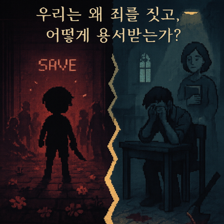 게임과 문학 시리즈 9부 – 우리는 왜 죄를 짓고, 어떻게 용서받는가?