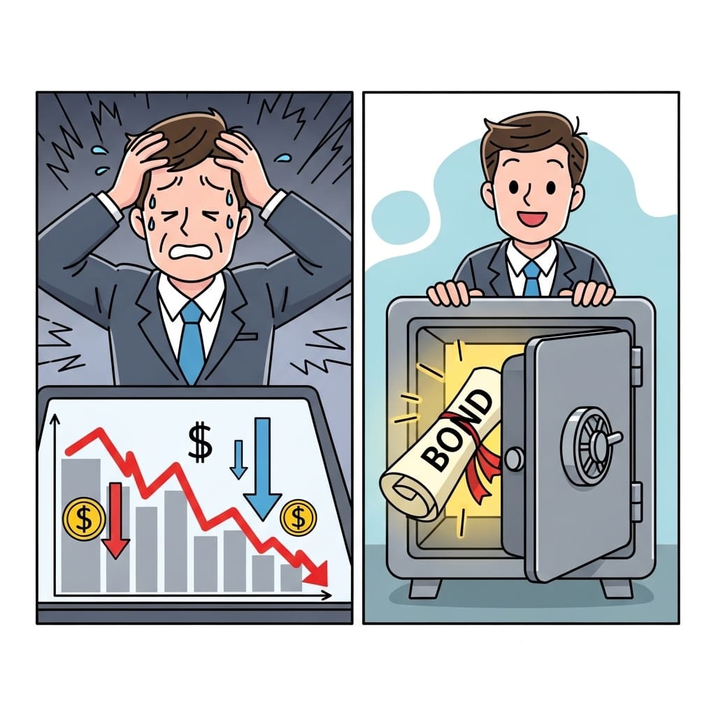 주식 코로나 폭락을 경험하고 채권 투자를 병행