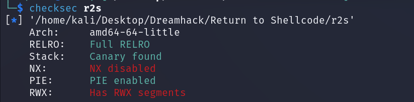 [Dreamhack-System] Return to Shellcode WriteUp 포스트 썸네일