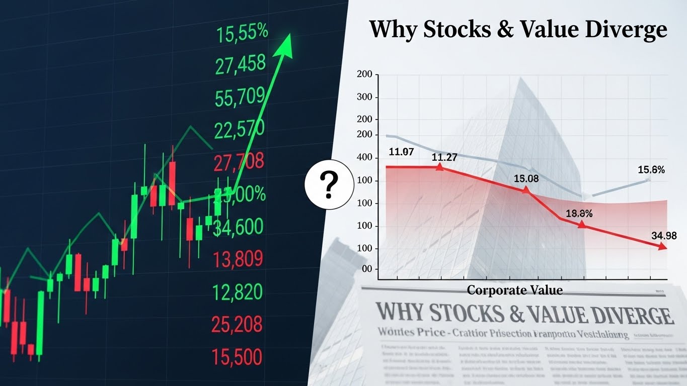 주가와 기업 가치가 항상 일치하지 않는 이유