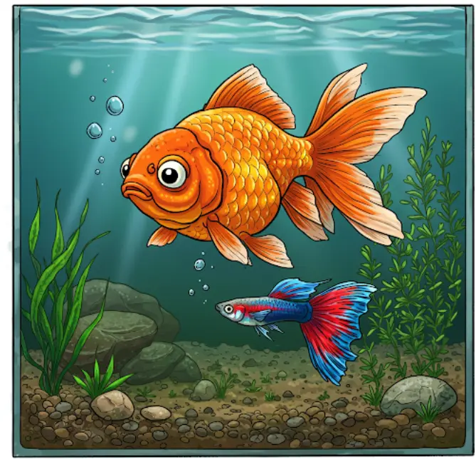 금붕어와-구피-같이-키워도-되나요