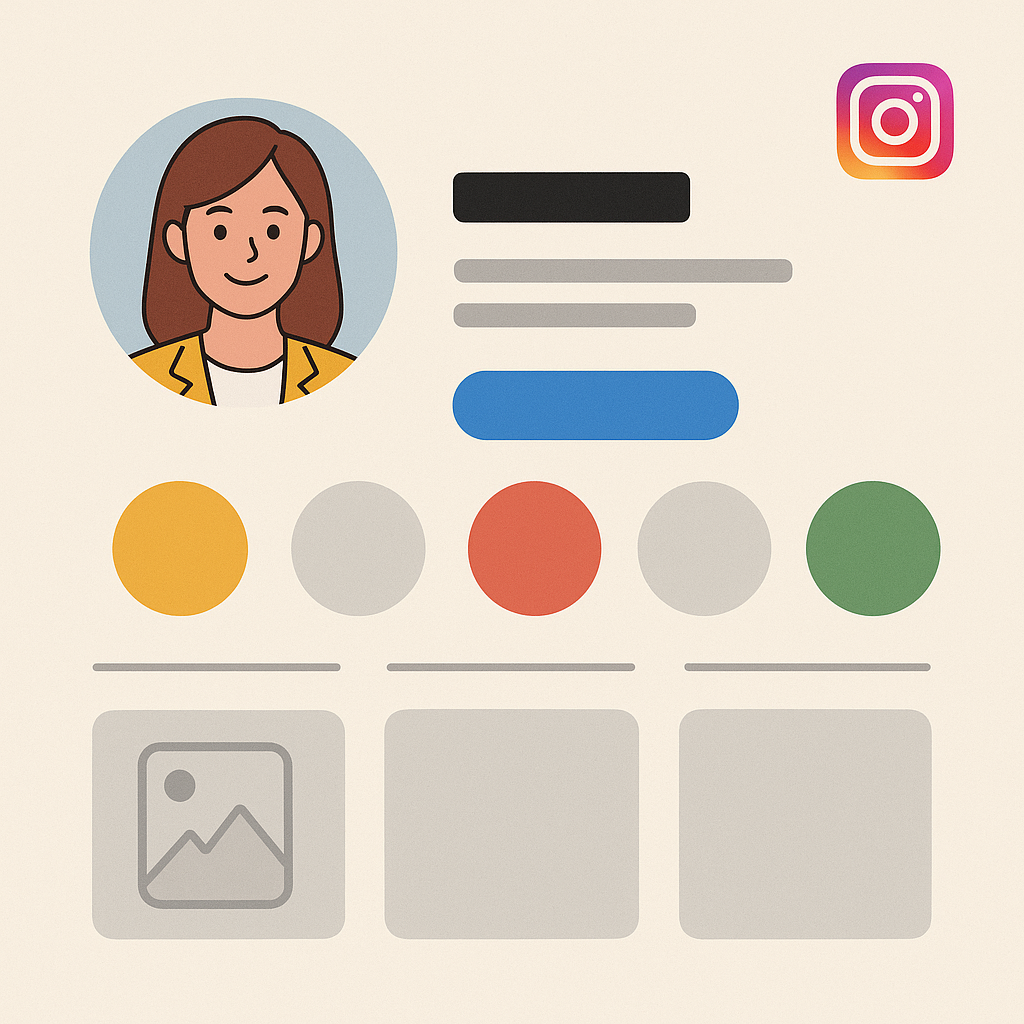 인스타그램 프로필 세팅