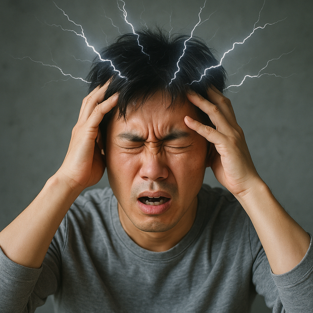 머리가 찌릿찌릿 아파요 원인과 해결방법