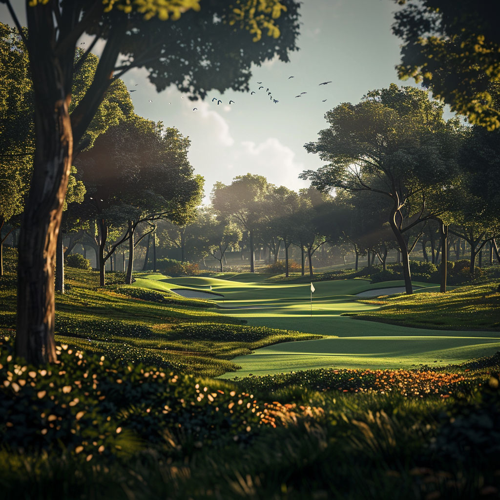 한원CC 골프장 전경