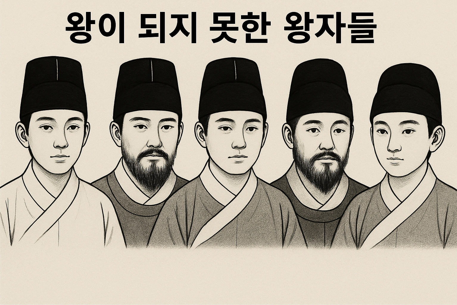 왕이 되지 못한 왕자들 그림