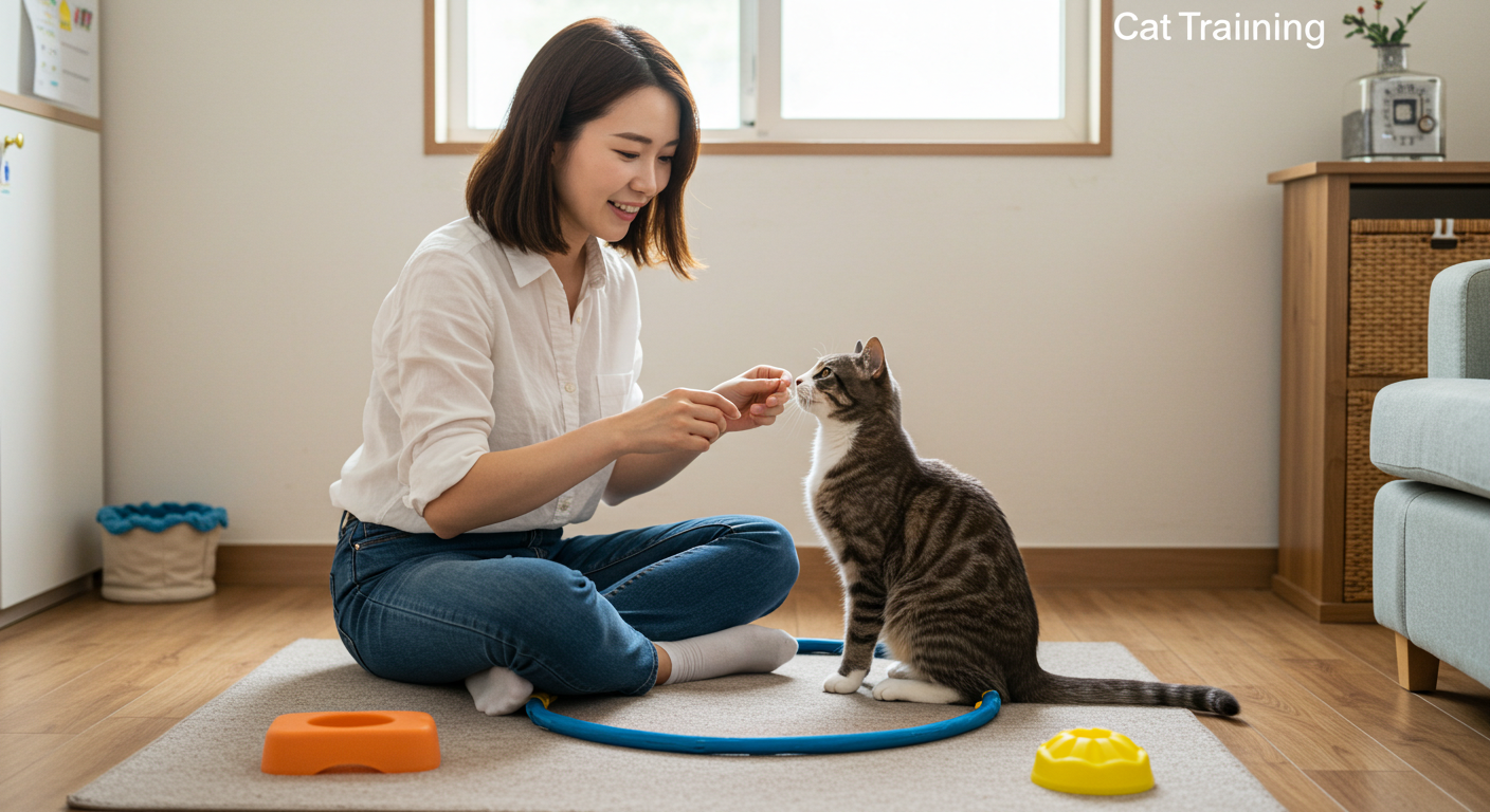 고양이 훈련
