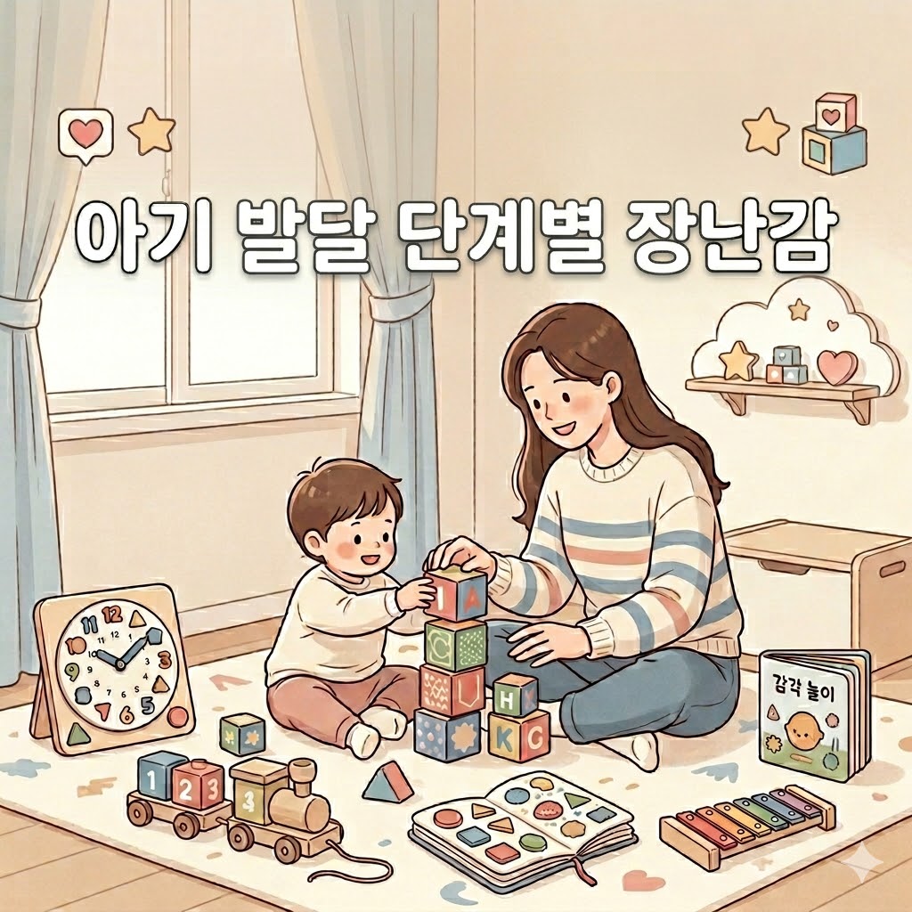 아기 발달 단계별 장난감