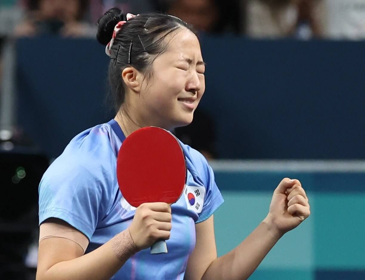 신유빈, 세계랭킹 9위