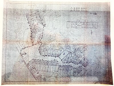 소래염전 평면도