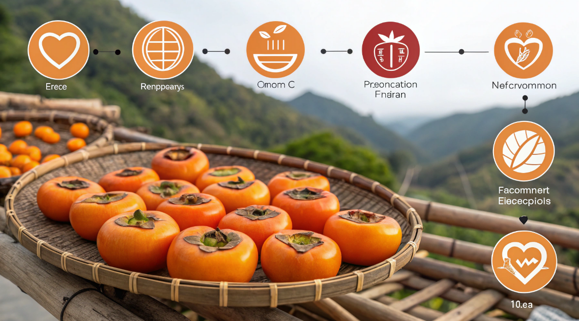 곶감, 자연이 준 달콤한 건강 간식