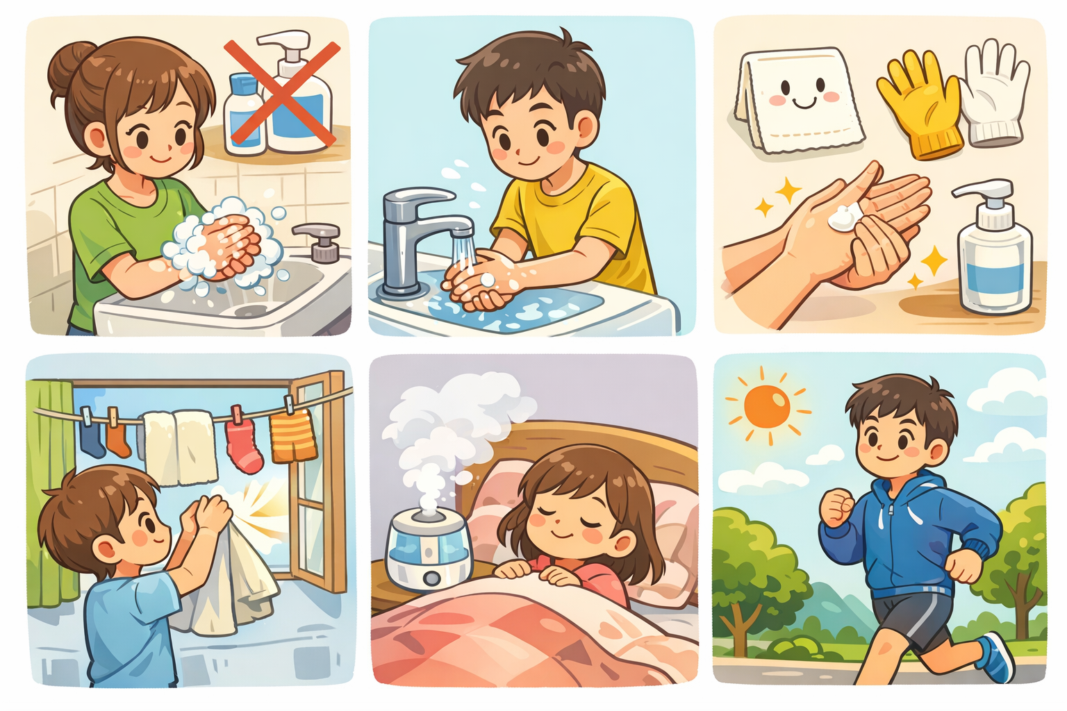 손 습진 예방을 위한 생활 수칙 관련 사진